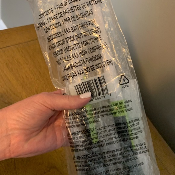 Musical Air Drums, New In Original Packaging, Ages 6 & up - Picture 8 of 8